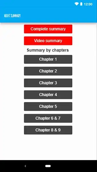 Play Night Book Summary  and enjoy Night Book Summary with UptoPlay