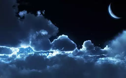 Play night sky wallpaper