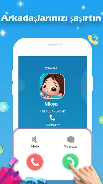 Play Niloya Fake Call video as an online game Niloya Fake Call video with UptoPlay