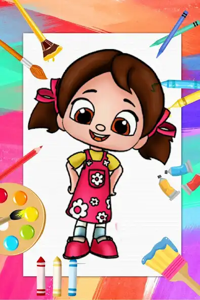 Play Niloya - Oyunu coloring book  and enjoy Niloya - Oyunu coloring book with UptoPlay