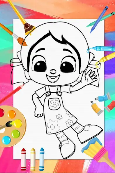 Play Niloya  - Oyunu Coloring Book as an online game Niloya  - Oyunu Coloring Book with UptoPlay