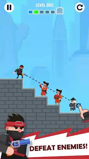 Play Ninja Attack as an online game Ninja Attack with UptoPlay