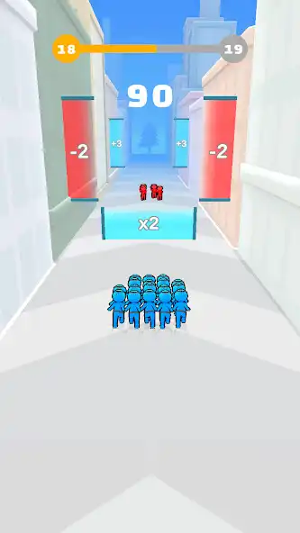 Play Ninja Crowd Run  and enjoy Ninja Crowd Run with UptoPlay