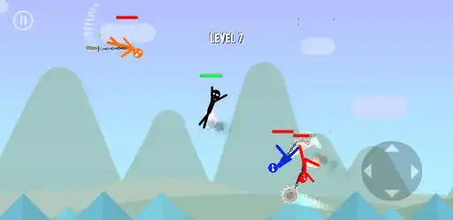 Play Ninja Fighter - Stickman Wars as an online game Ninja Fighter - Stickman Wars with UptoPlay