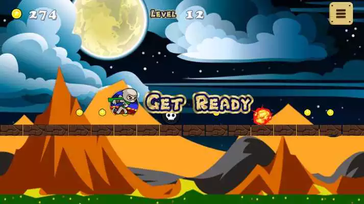 Play Ninja mountain runner