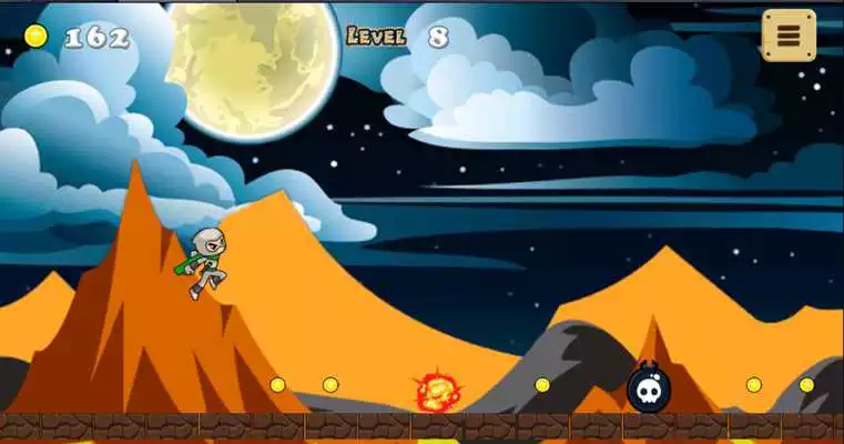 Play Ninja mountain runner