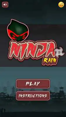 Play Ninja Rain