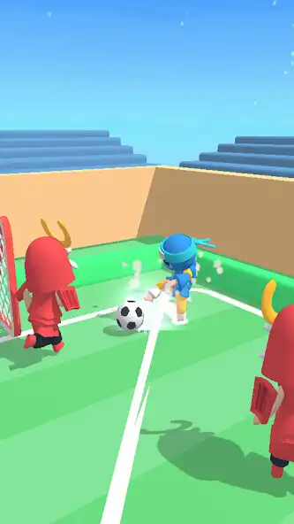 Play Ninja Soccer Dash  and enjoy Ninja Soccer Dash with UptoPlay