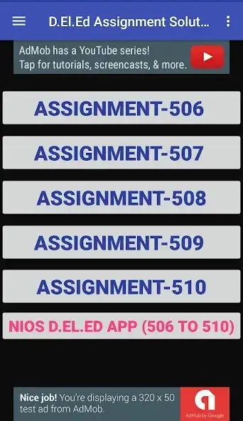 Play NIOS deled Assignment  and enjoy NIOS deled Assignment with UptoPlay