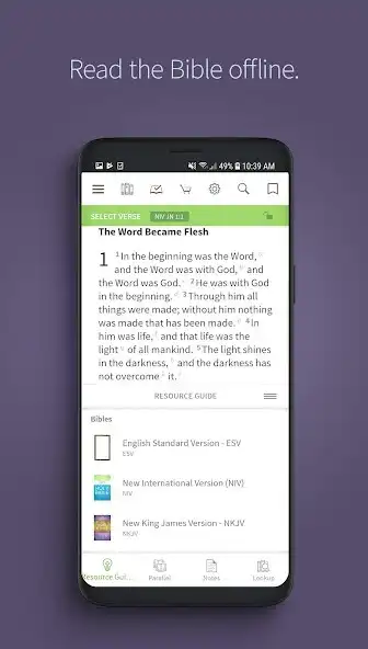 Play NLT Bible App by Olive Tree  and enjoy NLT Bible App by Olive Tree with UptoPlay