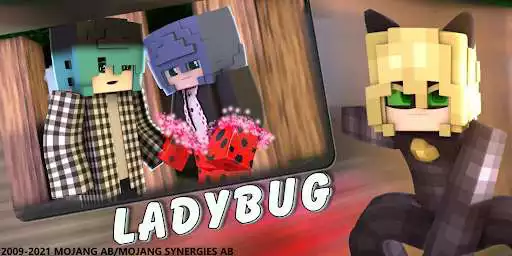 Play Noir LadyBug Mod: Miraculeuse Skins as an online game Noir LadyBug Mod: Miraculeuse Skins with UptoPlay