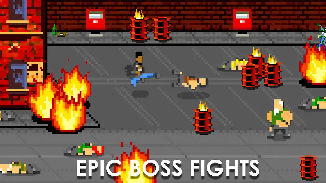 Play No Laws - Pixel Beat Em Up as an online game No Laws - Pixel Beat Em Up with UptoPlay