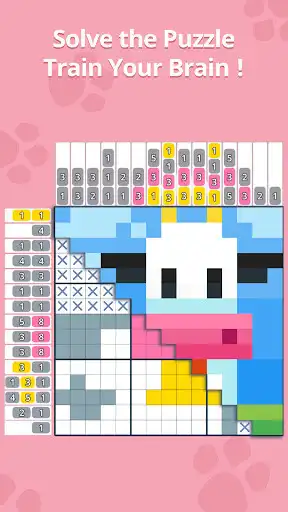 Play Nonogram Color - picture cross as an online game Nonogram Color - picture cross with UptoPlay