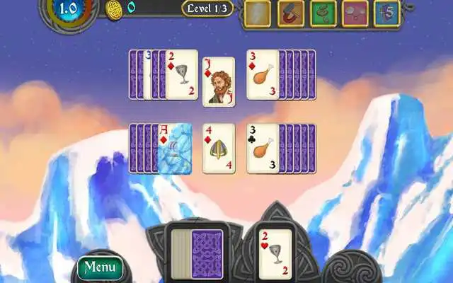 Play Nordic Storm Solitaire