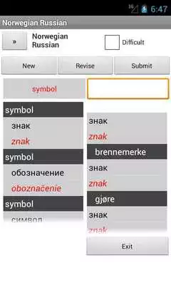 Play Norwegian Russian Dictionary