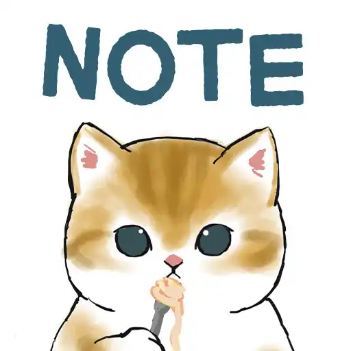 Play Notepad Cute Cats by mofusand APK