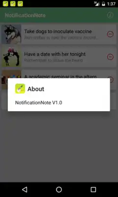 Play Notification Note