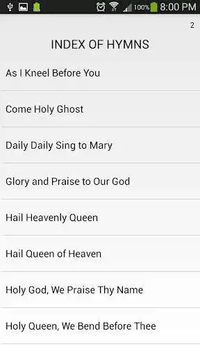 Play Novena Devotion Hymns