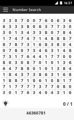 Play NumberSearch