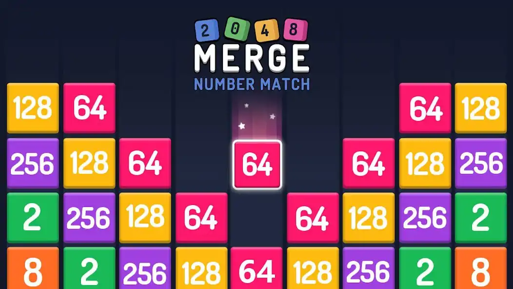 Play Numbers Game-2048 Merge as an online game Numbers Game-2048 Merge with UptoPlay