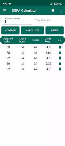 Play NUML GPA Calculator