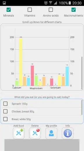 Play Nutrient values as an online game Nutrient values with UptoPlay