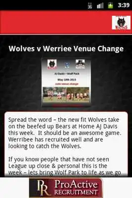 Play NW Wolves