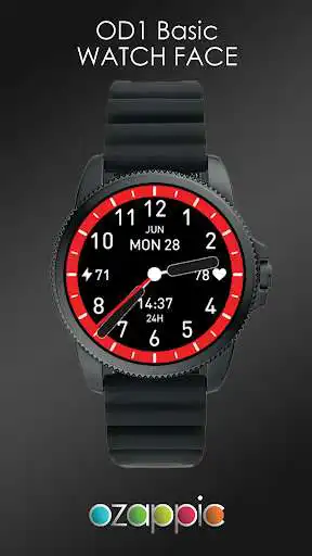 Play OD1 Basic Watch Face  and enjoy OD1 Basic Watch Face with UptoPlay