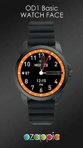 Play OD1 Basic Watch Face as an online game OD1 Basic Watch Face with UptoPlay