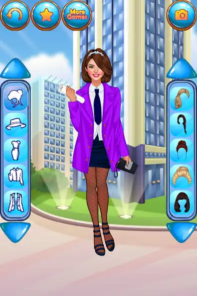 Play Office Dress Up Games as an online game Office Dress Up Games with UptoPlay