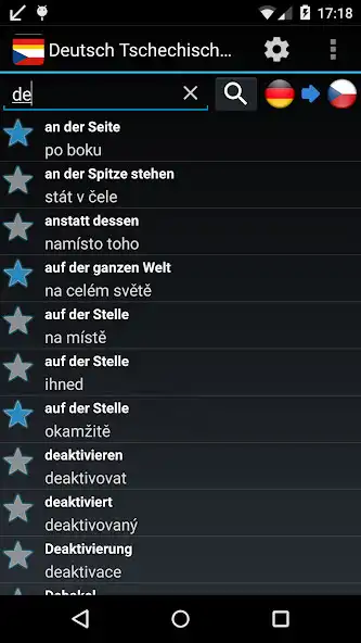Play Offline German Czech Dictionary as an online game Offline German Czech Dictionary with UptoPlay
