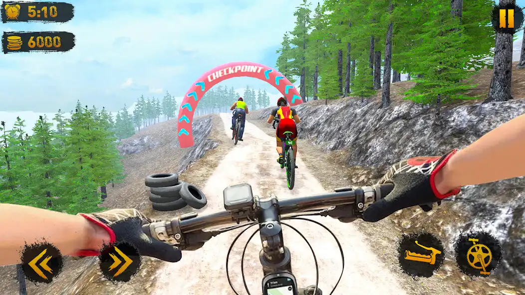 Play offroad bmx riding cycle game as an online game offroad bmx riding cycle game with UptoPlay