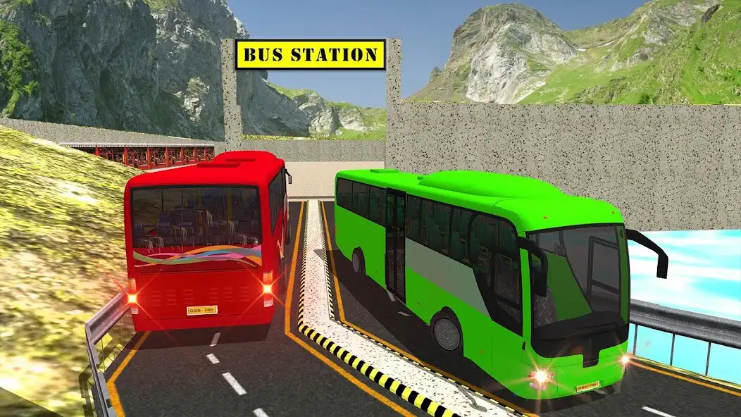 Play Offroad Bus: Driving Simulator as an online game Offroad Bus: Driving Simulator with UptoPlay