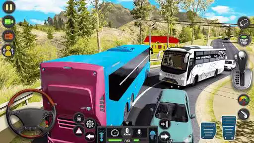 Play Offroad Bus Simulator Drive 3D as an online game Offroad Bus Simulator Drive 3D with UptoPlay