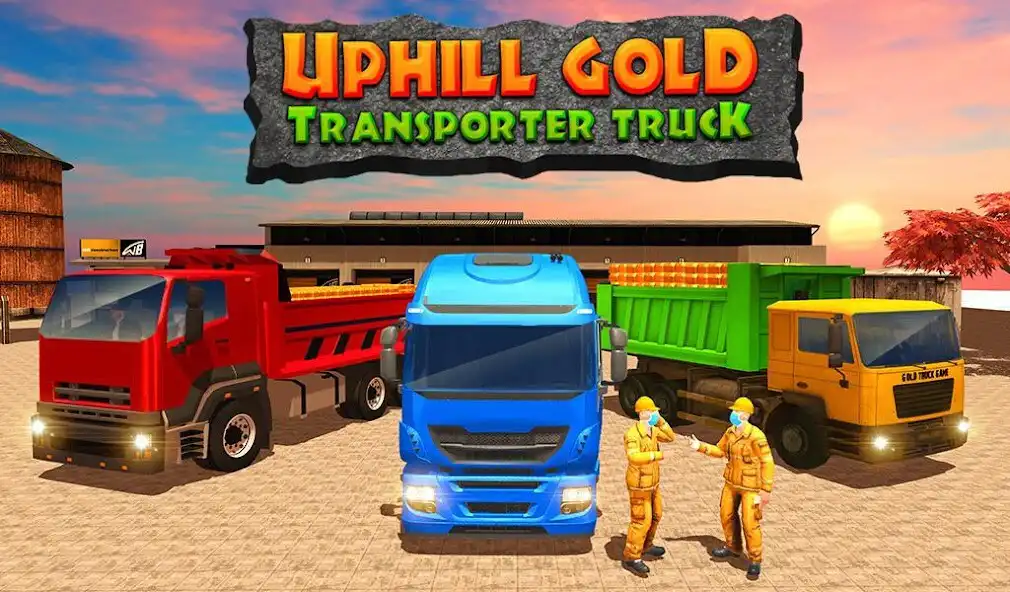 Play Offroad Gold Truck- Dump Truck as an online game Offroad Gold Truck- Dump Truck with UptoPlay