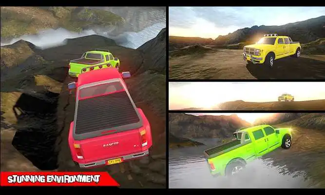 Play Offroad Hill Climb Truck Hilux Crazy Drive