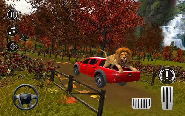 Play Offroad Mountain Truck: Wild Animals Transport