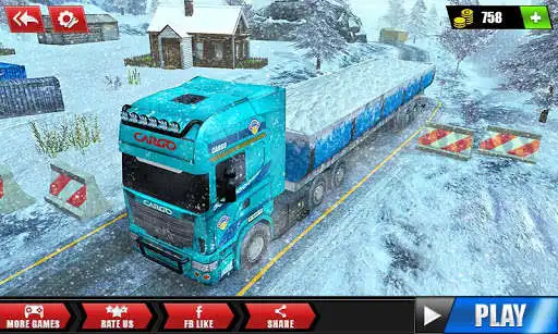 Play Offroad Snow Trailer Truck Driving Game 2020  and enjoy Offroad Snow Trailer Truck Driving Game 2020 with UptoPlay