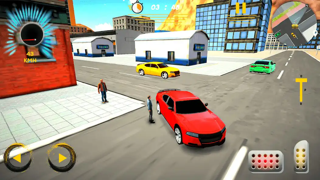 Play Off-road Taxi Car Driving Sim as an online game Off-road Taxi Car Driving Sim with UptoPlay