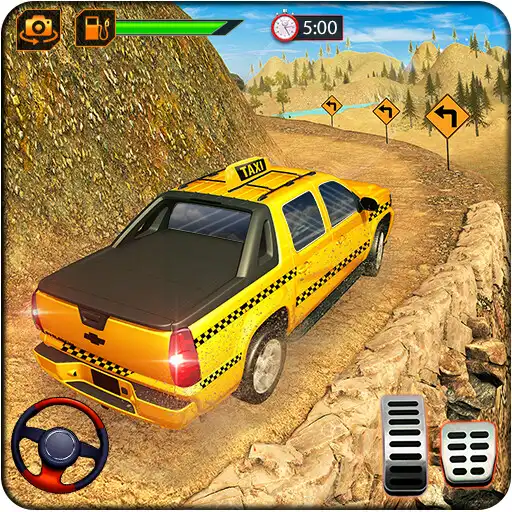 Play Off-Road Taxi Driving Games APK