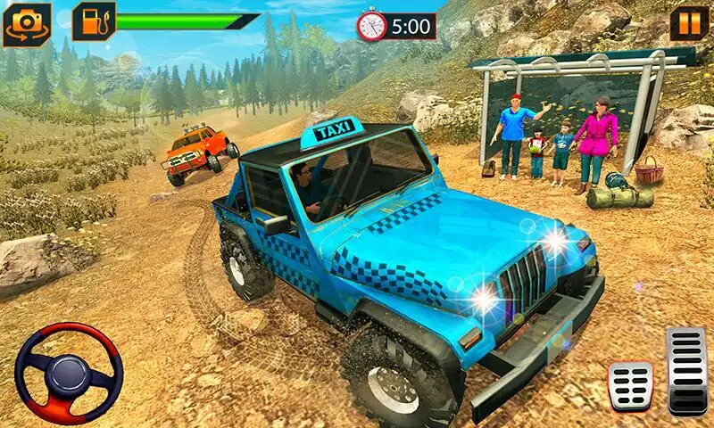 Play Off-Road Taxi Driving Games  and enjoy Off-Road Taxi Driving Games with UptoPlay