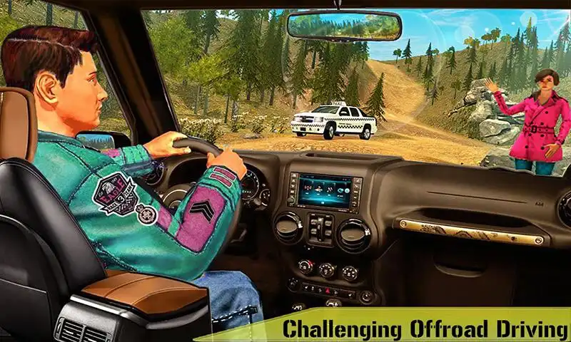 Play Off-Road Taxi Driving Games as an online game Off-Road Taxi Driving Games with UptoPlay