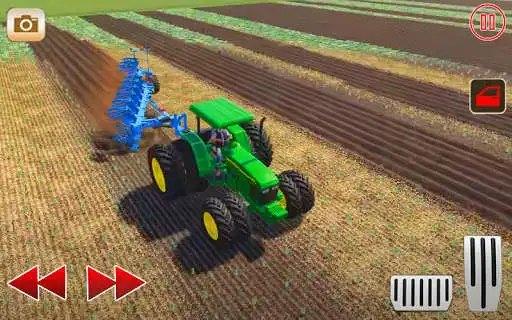 Play Offroad Tractor Simulator and Village Farming  and enjoy Offroad Tractor Simulator and Village Farming with UptoPlay