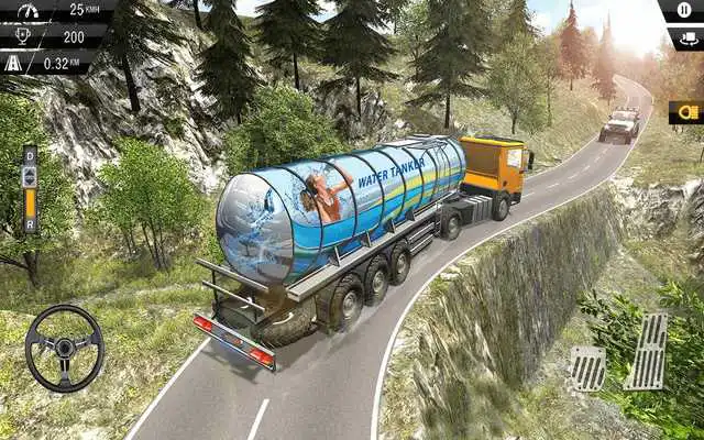 Play Offroad Water Tanker Transport