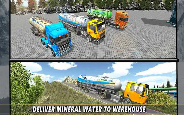 Play Offroad Water Tanker Transport