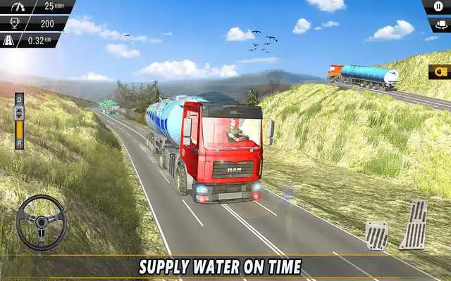 Play Offroad Water Tanker Transport