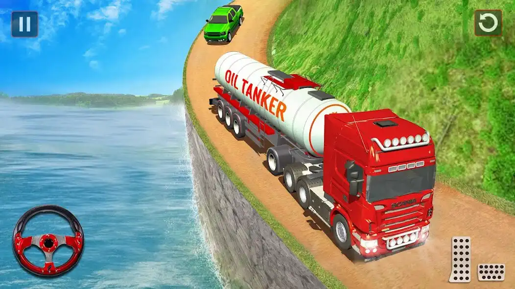 Play Oil Tanker Driving Simulator as an online game Oil Tanker Driving Simulator with UptoPlay