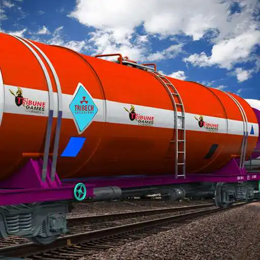 Free play online Oil Tanker Train Driving Sim : Cargo Train Uphill APK