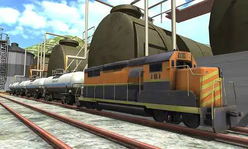 Play Oil Tanker Train Driving Sim : Cargo Train Uphill