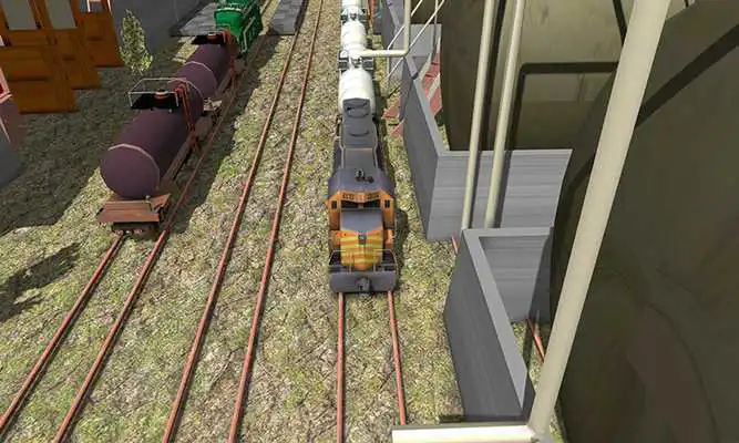 Play Oil Tanker Train Driving Sim : Cargo Train Uphill